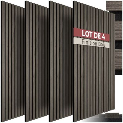 TecTake GmbH Panneaux acoustiques Sonic Wall II aspect bois - Chêne gris - Publicité TecTake GmbH Panneaux acoustiques Sonic Wall II aspect bois - Chêne gris - Publicité