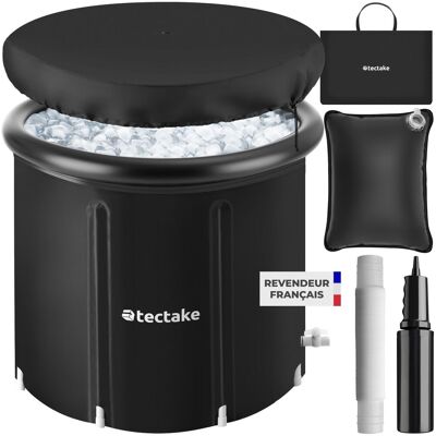 TecTake GmbH Baignoire à glace HELSINKI pliable avec triple isolation et pompe incl. - Ø 90 x 75 cm - Publicité TecTake GmbH Baignoire à glace HELSINKI pliable avec triple isolation et pompe incl. - Ø 90 x 75 cm - Publicité