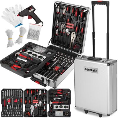TecTake GmbH Caisse à outils 799 pièces - noir - Publicité TecTake GmbH Caisse à outils 799 pièces - noir - Publicité