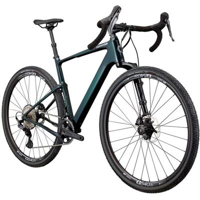 Vélo CANNONDALE Topstone Carbon Lefty 2 S VERT - Publicité Vélo CANNONDALE Topstone Carbon Lefty 2 S VERT - Publicité