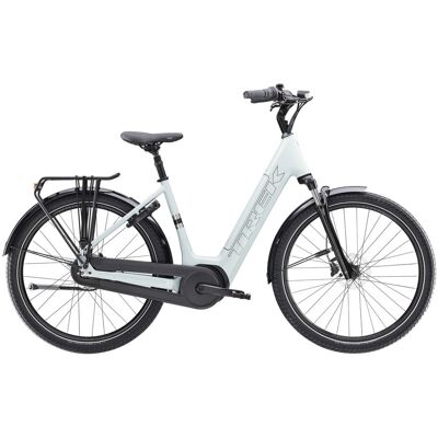 Vélo électrique TREK District+ 3 Lowstep 400 Wh 2026 L GRIS - Publicité Vélo électrique TREK District+ 3 Lowstep 400 Wh 2026 L GRIS - Publicité