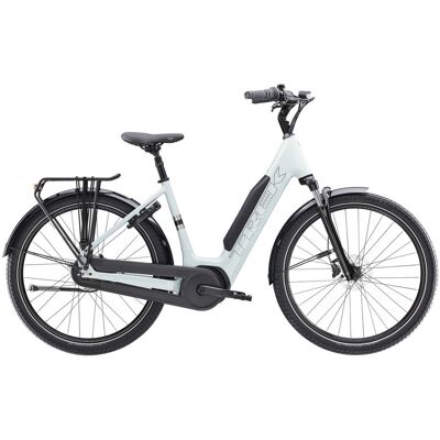 Vélo électrique TREK District+ 3 Lowstep 800 Wh 2026 M GRIS - Publicité Vélo électrique TREK District+ 3 Lowstep 800 Wh 2026 M GRIS - Publicité
