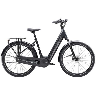 Vélo électrique TREK District+ 3 Lowstep 400 Wh 2026 M ANTHRACITE - Publicité Vélo électrique TREK District+ 3 Lowstep 400 Wh 2026 M ANTHRACITE - Publicité
