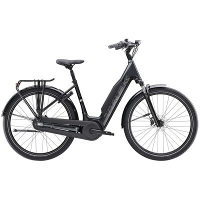 Vélo électrique TREK District+ 3 Lowstep 800 Wh 2026 M ANTHRACITE - Publicité Vélo électrique TREK District+ 3 Lowstep 800 Wh 2026 M ANTHRACITE - Publicité