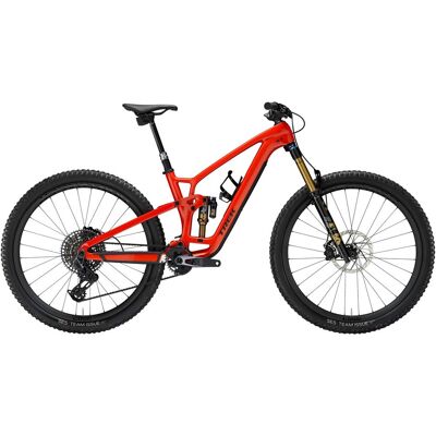 Vélo TREK Fuel EX 9.9 X0 AXS T-Type Gen 6 2025 S ORANGE - Publicité Vélo TREK Fuel EX 9.9 X0 AXS T-Type Gen 6 2025 S ORANGE - Publicité