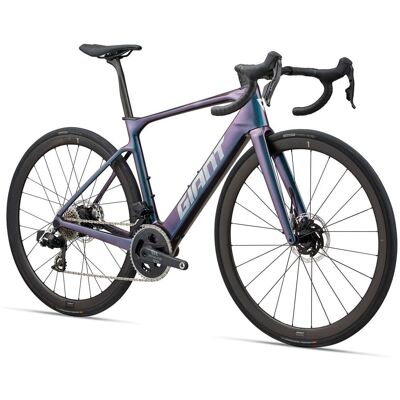 Vélo électrique GIANT Defy Advanced E+ Elite 0 2025 M.L. BLEU - Publicité Vélo électrique GIANT Defy Advanced E+ Elite 0 2025 M.L. BLEU - Publicité
