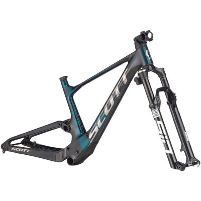 Scott cuadros Cadre SCOTT Spark RC SH HMX SL avec fourche 2025 S VERT NOIR - Publicité Scott cuadros Cadre SCOTT Spark RC SH HMX SL avec fourche 2025 S VERT NOIR - Publicité