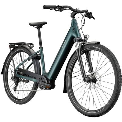 Vélo électrique CANNONDALE Tesoro 3+ à cadre bas 2025 L VERT - Publicité Vélo électrique CANNONDALE Tesoro 3+ à cadre bas 2025 L VERT - Publicité