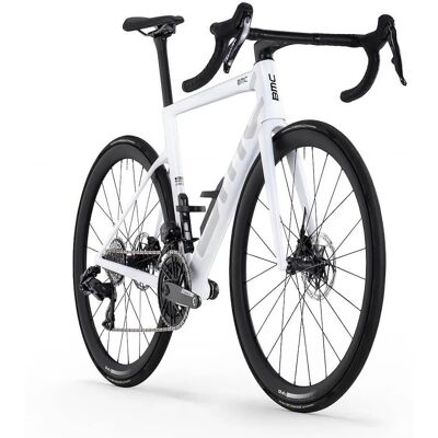 Vélo BMC Teammachine SLR 01 THREE 2026 58 BLANC - Publicité Vélo BMC Teammachine SLR 01 THREE 2026 58 BLANC - Publicité