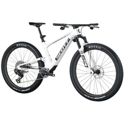 Vélo SCOTT Spark RC World Cup Evo 2026 M BLANC - Publicité Vélo SCOTT Spark RC World Cup Evo 2026 M BLANC - Publicité