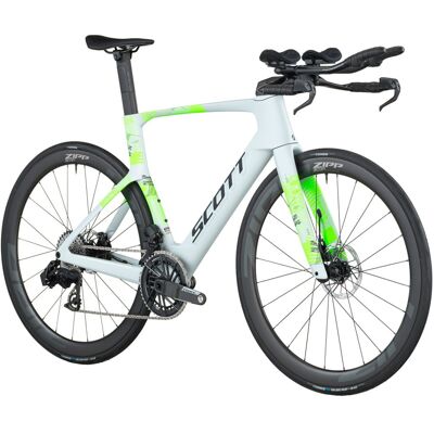 Vélo SCOTT Foil RC Tri 2026 L BLANC - Publicité Vélo SCOTT Foil RC Tri 2026 L BLANC - Publicité