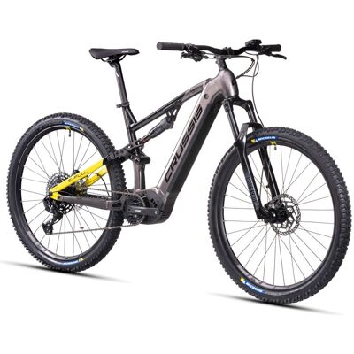 Vélo électrique CRUSSIS e-Full 9.10 720 Wh 2025 L GRIS JAUNE - Publicité Vélo électrique CRUSSIS e-Full 9.10 720 Wh 2025 L GRIS JAUNE - Publicité