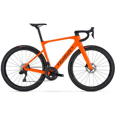 Vélo WILIER Rapida 105 Di2 2x12 R7150 M ORANGE - Publicité Vélo WILIER Rapida 105 Di2 2x12 R7150 M ORANGE - Publicité