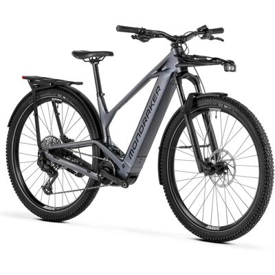 Vélo électrique MONDRAKER Prime X 2026 XL GRIS - Publicité Vélo électrique MONDRAKER Prime X 2026 XL GRIS - Publicité