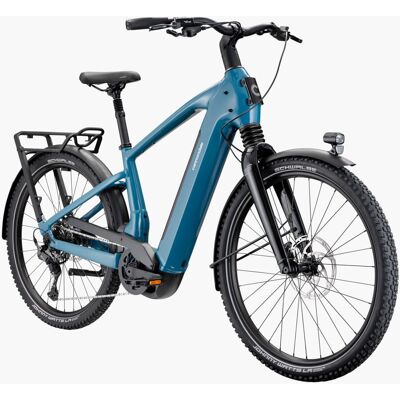 Vélo électrique CANNONDALE Tesoro 2 HeadShok 2026 M BLEU - Publicité Vélo électrique CANNONDALE Tesoro 2 HeadShok 2026 M BLEU - Publicité