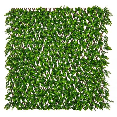 CostwayHaie Artificielle Brise-Vue Décoration Extensible Panneau Décoratif Artificiel Protection Solaire Cadre en Saule Véritable Vert - Publicité CostwayHaie Artificielle Brise-Vue Décoration Extensible Panneau Décoratif Artificiel Protection Solaire Cadre en Saule Véritable Vert - Publicité