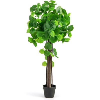 CostwayArbre Artificiel de Pommier Crabe 110 cm Fausse Plante en Pot Rempli de Ciment avec Tronc en Bois Véritable Branches Réglables - Publicité CostwayArbre Artificiel de Pommier Crabe 110 cm Fausse Plante en Pot Rempli de Ciment avec Tronc en Bois Véritable Branches Réglables - Publicité