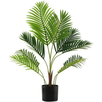 CostwayLot de 2 Palmiers Areca Artificiels de 90 cm Faux Arbre Tropical en Pot de Pépinière Remplis de Ciment Décorations Plantes Vert - Publicité CostwayLot de 2 Palmiers Areca Artificiels de 90 cm Faux Arbre Tropical en Pot de Pépinière Remplis de Ciment Décorations Plantes Vert - Publicité