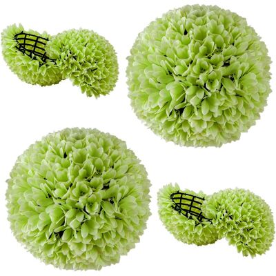 Costway - Topiary Ball 28cm - Feuilles PE - Boule artificielle - Publicité Costway - Topiary Ball 28cm - Feuilles PE - Boule artificielle - Publicité