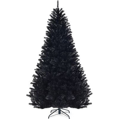 CostwaySapin de Noël Artificiel 225cm Aiguilles en PVC avec Support en Métal Pliable 1258 Pointes de Branche - Publicité CostwaySapin de Noël Artificiel 225cm Aiguilles en PVC avec Support en Métal Pliable 1258 Pointes de Branche - Publicité