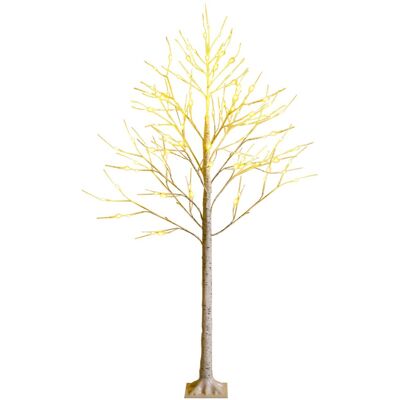 CostwayArbre de Noël Bouleau Blanc Chaud Artificiel 120cm avec 48 LED Lumineux Base Plastique Décoration Intérieur pour Noël - Publicité CostwayArbre de Noël Bouleau Blanc Chaud Artificiel 120cm avec 48 LED Lumineux Base Plastique Décoration Intérieur pour Noël - Publicité