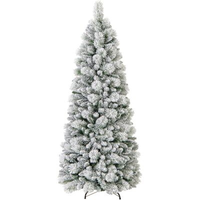 CostwaySapin de Noël Floqué de 180 cm Arbre de Noël avec Aiguilles de Pin 517 Pointes de Branches 170 Lumières LED Blanc Chaud Section Pliable - Publicité CostwaySapin de Noël Floqué de 180 cm Arbre de Noël avec Aiguilles de Pin 517 Pointes de Branches 170 Lumières LED Blanc Chaud Section Pliable - Publicité
