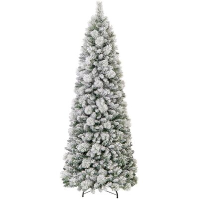 CostwaySapin de Noël Floqué de 210 cm Arbre de Noël avec Aiguilles de Pin 680 Pointes de Branches 200 Lumières LED Blanc Chaud Section Pliable - Publicité CostwaySapin de Noël Floqué de 210 cm Arbre de Noël avec Aiguilles de Pin 680 Pointes de Branches 200 Lumières LED Blanc Chaud Section Pliable - Publicité
