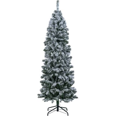 Costway180CM Sapin de Noël Pré-éclairé Arbre Articulé avec 533 Branches en PVC Enneigé 260 Lumières LED Blanc Chaud 8 Modes Pied Métallique Pliable - Publicité Costway180CM Sapin de Noël Pré-éclairé Arbre Articulé avec 533 Branches en PVC Enneigé 260 Lumières LED Blanc Chaud 8 Modes Pied Métallique Pliable - Publicité
