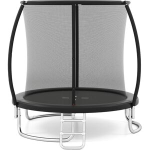 CostwayTrampoline Extérieur 244CM Trampoline Récréatif Robuste avec Filet de Sécurité Échelle et Cadre en Acier Galvanisé Antirouille Noir - Publicité CostwayTrampoline Extérieur 244CM Trampoline Récréatif Robuste avec Filet de Sécurité Échelle et Cadre en Acier Galvanisé Antirouille Noir - Publicité