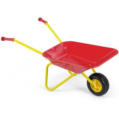 CostwayBrouette Enfants Chariot de Jardin Enfants avec Roues Tout-Terrain Équipement de Jeu d'Extérieur et d'Intérieur pour 3+ Ans Rouge - Publicité CostwayBrouette Enfants Chariot de Jardin Enfants avec Roues Tout-Terrain Équipement de Jeu d'Extérieur et d'Intérieur pour 3+ Ans Rouge - Publicité