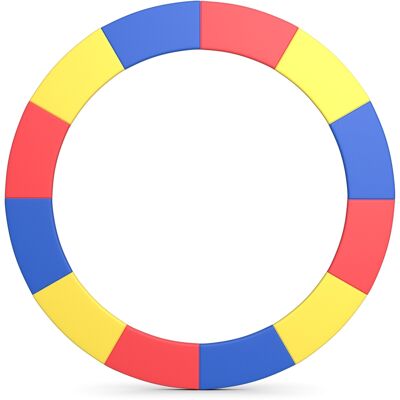 CostwayCoussin de Protection pour Ressorts de Trampoline Résistant aux Intempéries 427cm Multicolore - Publicité CostwayCoussin de Protection pour Ressorts de Trampoline Résistant aux Intempéries 427cm Multicolore - Publicité