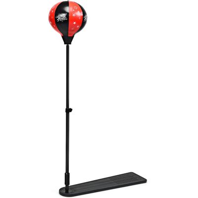 CostwayPunchingball pour Enfant avec Hauteur Adjustable 85-130CM Pompe et Gants de Boxe Inclus - Publicité CostwayPunchingball pour Enfant avec Hauteur Adjustable 85-130CM Pompe et Gants de Boxe Inclus - Publicité