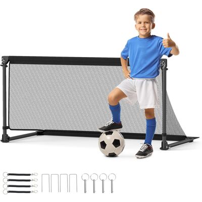 CostwayBut de Football pour Enfant Cage de Foot Pop-Up avec Cadre Métal Filet Piquets de Terre Sac de Rangement pour 6+ Ans 120 x 57 x 60 cm - Publicité CostwayBut de Football pour Enfant Cage de Foot Pop-Up avec Cadre Métal Filet Piquets de Terre Sac de Rangement pour 6+ Ans 120 x 57 x 60 cm - Publicité