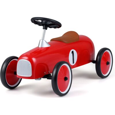 CostwayPorteur Voiture de Course Vintage Bordeaux pour Enfant 18 Mois+ Stimule Motricité et Équilibre Porteur Enfant Volant Directionnel Rouge - Publicité CostwayPorteur Voiture de Course Vintage Bordeaux pour Enfant 18 Mois+ Stimule Motricité et Équilibre Porteur Enfant Volant Directionnel Rouge - Publicité