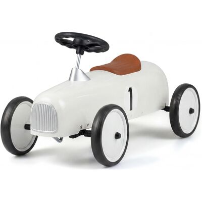 CostwayPorteur Voiture de Course Vintage Bordeaux pour Enfant 18 Mois+ Stimule Motricité et Équilibre Porteur Enfant Volant Directionnel Blanc - Publicité CostwayPorteur Voiture de Course Vintage Bordeaux pour Enfant 18 Mois+ Stimule Motricité et Équilibre Porteur Enfant Volant Directionnel Blanc - Publicité
