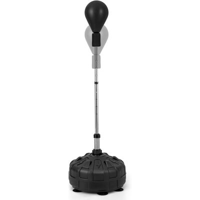 CostwaySac de Frappe sur Pied Punching Ball Debout avec Support Réglable en Hauteur 137-156 cm Rebond Rapide 0-180° Noir - Publicité CostwaySac de Frappe sur Pied Punching Ball Debout avec Support Réglable en Hauteur 137-156 cm Rebond Rapide 0-180° Noir - Publicité