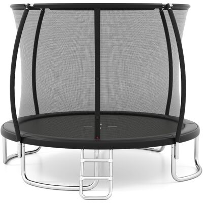 CostwayTrampoline Extérieur 305 CM Trampoline Récréatif Robuste avec Filet de Sécurité Échelle et Cadre en Acier Galvanisé Antirouille Noir - Publicité CostwayTrampoline Extérieur 305 CM Trampoline Récréatif Robuste avec Filet de Sécurité Échelle et Cadre en Acier Galvanisé Antirouille Noir - Publicité