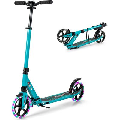 CostwayTrottinette avec 3 Hauteurs Réglables et Frein à Pied pour Adultes Adolescents et Enfants plus de 8 Ans Charge Max 100KG Vert - Publicité CostwayTrottinette avec 3 Hauteurs Réglables et Frein à Pied pour Adultes Adolescents et Enfants plus de 8 Ans Charge Max 100KG Vert - Publicité
