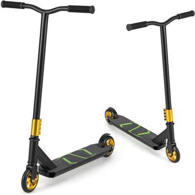 CostwayTrottinette Acrobatique pour 10+ Ans Trottinette pour Acrobatie 2 Roues en PU Large Plateau en Aluminium Trottinette Capacité 100Kg Noir - Publicité CostwayTrottinette Acrobatique pour 10+ Ans Trottinette pour Acrobatie 2 Roues en PU Large Plateau en Aluminium Trottinette Capacité 100Kg Noir - Publicité