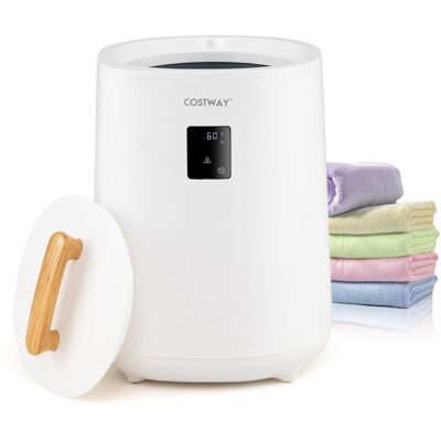 CostwayChauffe-serviettes de Salle de Bain Chauffe-couvertures de 18 L avec Écran LED et Arrêt Automatique Seau Portable Blanc - Publicité CostwayChauffe-serviettes de Salle de Bain Chauffe-couvertures de 18 L avec Écran LED et Arrêt Automatique Seau Portable Blanc - Publicité