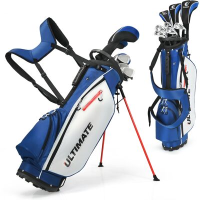 Costway Ensemble de Clubs de Golf - 9 Pièces pour Débutants - Design Ergonomique - Publicité Costway Ensemble de Clubs de Golf - 9 Pièces pour Débutants - Design Ergonomique - Publicité