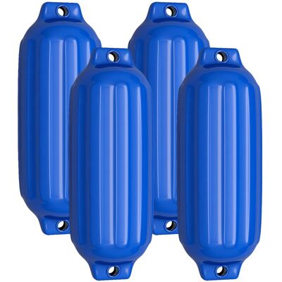 CostwayPack de 4 Pare-Battage Gonflables 50 x 14cm Noir en PVC à Deux Œillets Nervurés pour Ponton Voilier Hors-bord - Publicité CostwayPack de 4 Pare-Battage Gonflables 50 x 14cm Noir en PVC à Deux Œillets Nervurés pour Ponton Voilier Hors-bord - Publicité