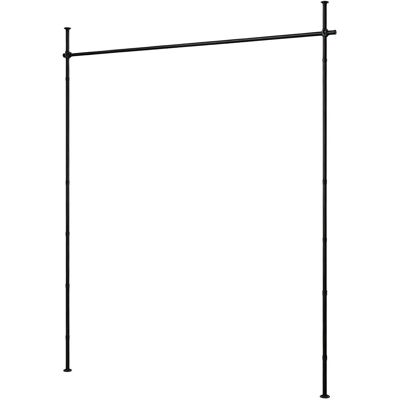 CostwayTringle Rideau sans Perçage Hauteur 120-314 cm Largeur 73-183 cm Séparateur de Pièce Cloison Stable Extensible du Sol au Plafond Noir - Publicité CostwayTringle Rideau sans Perçage Hauteur 120-314 cm Largeur 73-183 cm Séparateur de Pièce Cloison Stable Extensible du Sol au Plafond Noir - Publicité