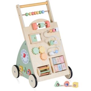 CostwayTrotteur en Bois pour Bébé Poussette Bébé avec Roues et Panier de Rangement Jouet Montessori de Marche pour 1 An+ - Publicité CostwayTrotteur en Bois pour Bébé Poussette Bébé avec Roues et Panier de Rangement Jouet Montessori de Marche pour 1 An+ - Publicité