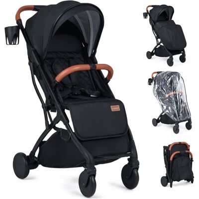 CostwayPoussette Canne Bébé avec Capote Réglable & Dossier Inclinable Poussette Compacte Pliable à une Main avec Harnais 5 Points 15 kg Max - Publicité CostwayPoussette Canne Bébé avec Capote Réglable & Dossier Inclinable Poussette Compacte Pliable à une Main avec Harnais 5 Points 15 kg Max - Publicité