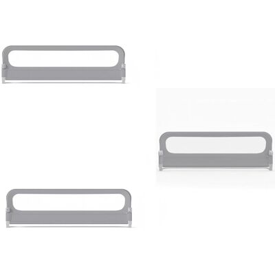 CostwayLot de 2 Barrières de Lit Pliable Ajustable de 198 CM avec Housse Amovible Gris + Barrière de Lit Bébé Pliable Ajustable de 178 CM Gris - Publicité CostwayLot de 2 Barrières de Lit Pliable Ajustable de 198 CM avec Housse Amovible Gris + Barrière de Lit Bébé Pliable Ajustable de 178 CM Gris - Publicité