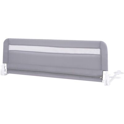 CostwayBarrière de Lit Enfants 120 x 42 cmavec Sangles Barrière de Sécurité Pliable avec Tissu en Maille Respisante Angle Réglable 0°à 180° Gris - Publicité CostwayBarrière de Lit Enfants 120 x 42 cmavec Sangles Barrière de Sécurité Pliable avec Tissu en Maille Respisante Angle Réglable 0°à 180° Gris - Publicité