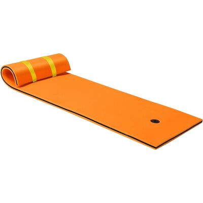 Costway Matelas Flottant - 210x66cm, mousse XPE, Orange - Matelas Flottant - Publicité Costway Matelas Flottant - 210x66cm, mousse XPE, Orange - Matelas Flottant - Publicité