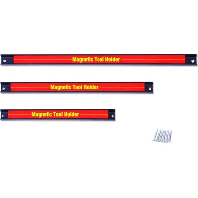 CostwayBarres Magnétiques pour Outils 3 Pièces Porte-outils Magnétique Aimant Puissant pour Rangement 200 mm 305 mm et 460 mm - Publicité CostwayBarres Magnétiques pour Outils 3 Pièces Porte-outils Magnétique Aimant Puissant pour Rangement 200 mm 305 mm et 460 mm - Publicité