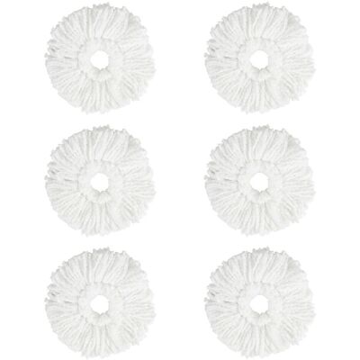 CostwayLot de 6 Tampons de Serpillière Réutilisables Chiffons pour Balayage à Sec & Tampons pour Nettoyage Humide Tampons Ronds Balai Non Inclus - Publicité CostwayLot de 6 Tampons de Serpillière Réutilisables Chiffons pour Balayage à Sec & Tampons pour Nettoyage Humide Tampons Ronds Balai Non Inclus - Publicité